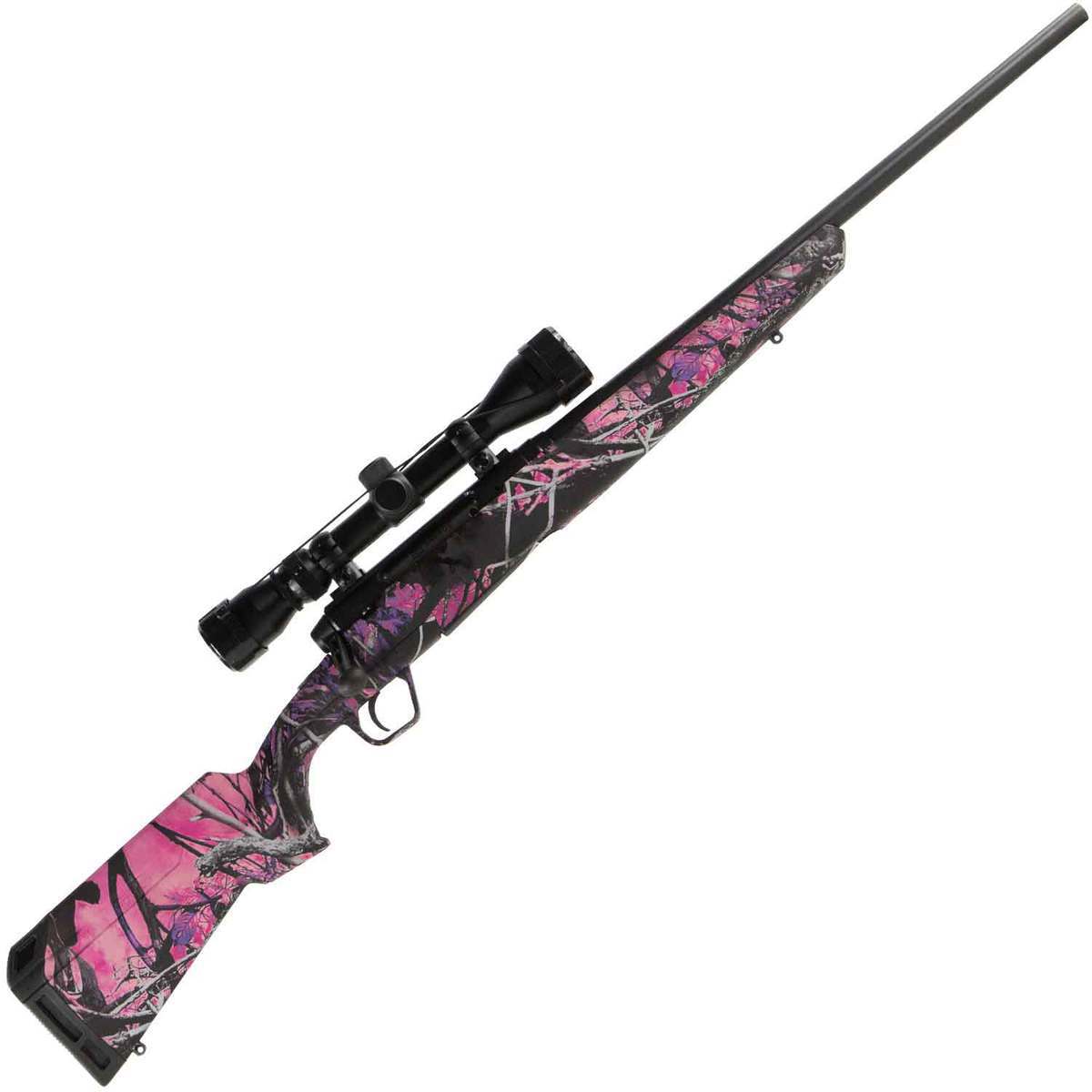Savage Arms Axis XP Camo Compact With Weaver Scope Black/Muddy Girl Bolt Action Rifle - 223 Remington Savage Arms Axis XP Camo Compact With Weaver Scope Black/Muddy Girl Bolt Action Rifle - 223 Remington