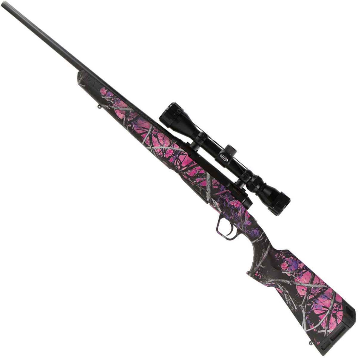 Savage Arms Axis XP Camo Compact With Weaver Scope Black/Muddy Girl Bolt Action Rifle - 223 Remington Savage Arms Axis XP Camo Compact With Weaver Scope Black/Muddy Girl Bolt Action Rifle - 223 Remington