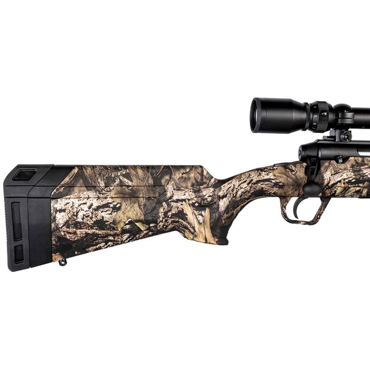 Savage Arms Axis XP Camo With Weaver Scope Black Bolt Action Rifle - 30-06 Springfield - Mossy Oak Break-Up Country Savage Arms Axis XP Camo With Weaver Scope Black Bolt Action Rifle - 30-06 Springfield - Mossy Oak Break-Up Country