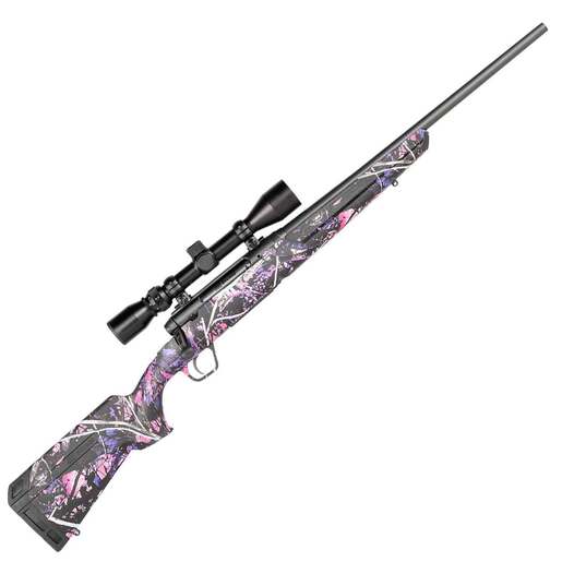Savage Arms Axis XP Compact Matte Black Bolt Action Rifle - 6.5 Creedmoor -  20in - Camo image