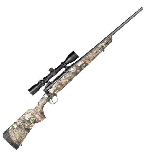 Savage Arms Axis XP Compact Matte Black/Mossy Oak Break-Up Bolt Action Rifle - 6.5 Creedmoor - 20in - Camo image