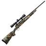 Savage Arms Axis XP Compact Scoped Black/Camo Bolt Action Rifle - 243 Winchester - Mossy Oak Break-Up Country