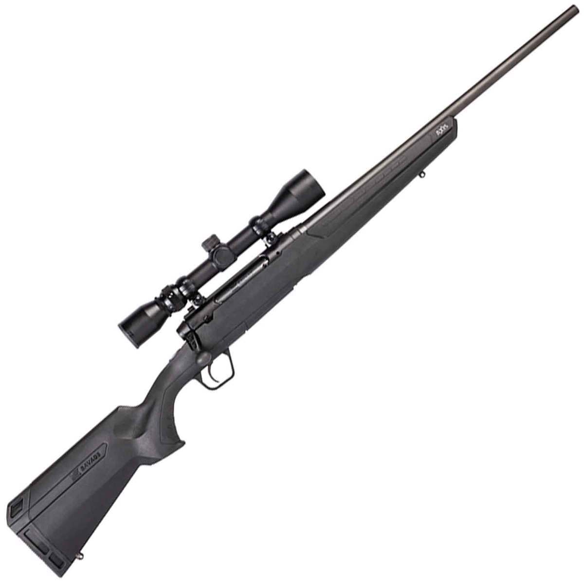 Savage Arms Axis XP Compact with Weaver Scope Black Bolt Action Rifle ...