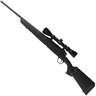 Savage Arms Axis XP Compact with Weaver Scope Black Bolt Action Rifle - 243 Winchester