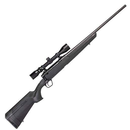 Savage Arms Axis XP Scope Combo Bushnell 4-12x40 Matte Black Bolt Action Rifle - 223 Remington - 22in - Black image