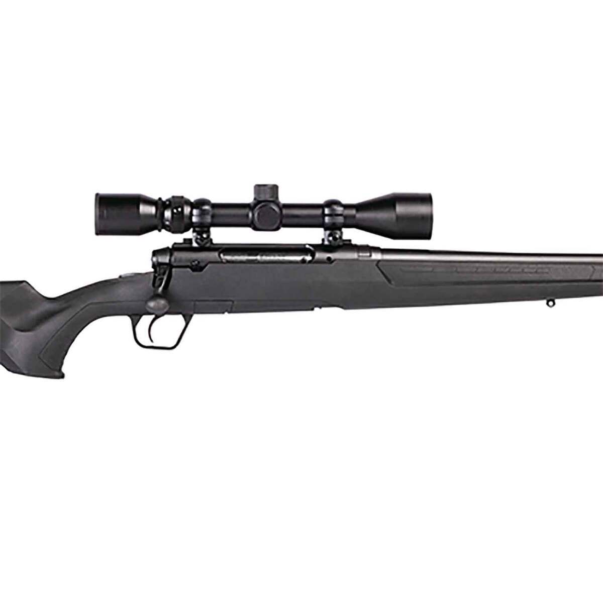 Savage Arms Axis XP Scope Combo Bushnell 4-12x40 Matte Black Bolt Action Rifle - 243 Winchester - 22in - Black Savage Arms Axis XP Scope Combo Bushnell 4-12x40 Matte Black Bolt Action Rifle - 243 Winchester - 22in - Black