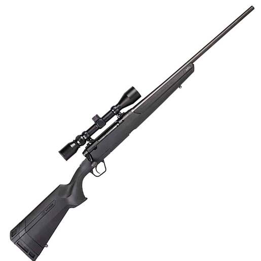 Savage Arms Axis XP Scope Combo Bushnell 4-12x40 Matte Black Bolt Action Rifle - 270 Winchester - 22in - Black image