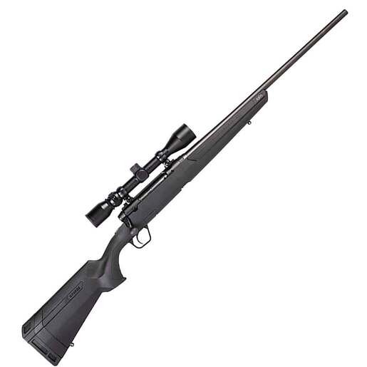 Savage Arms Axis XP Scope Combo Bushnell 4-12x40 Matte Black Bolt Action Rifle - 308 Winchester - 22in - Black image