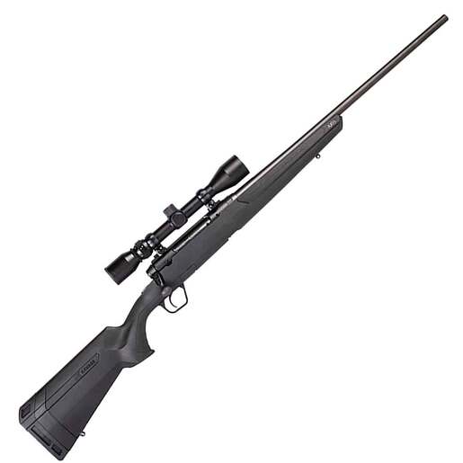 Savage Arms Axis XP Scope Combo Bushnell 4-12x40 Matte Black Bolt Action Rifle - 6.5 Creedmoor - 22in - Black image