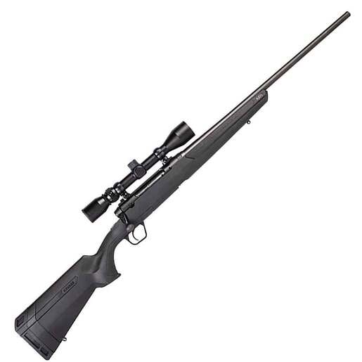 Savage Arms Axis XP Scope Combo Bushnell 4-12x40 Compact Matte Black Bolt Action Rifle - 6.5 Creedmoor - 20in - Black image