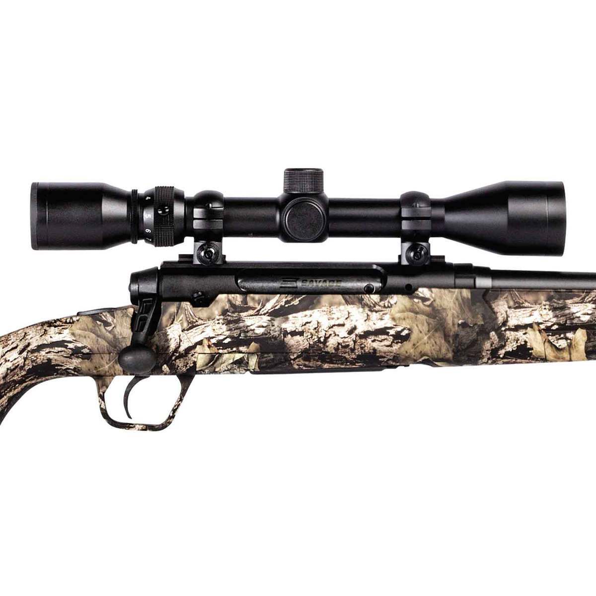Savage Arms Axis XP Scoped Black/Camo Bolt Action Rifle - 350 Legend - Mossy Oak Break-Up Country Savage Arms Axis XP Scoped Black/Camo Bolt Action Rifle - 350 Legend - Mossy Oak Break-Up Country