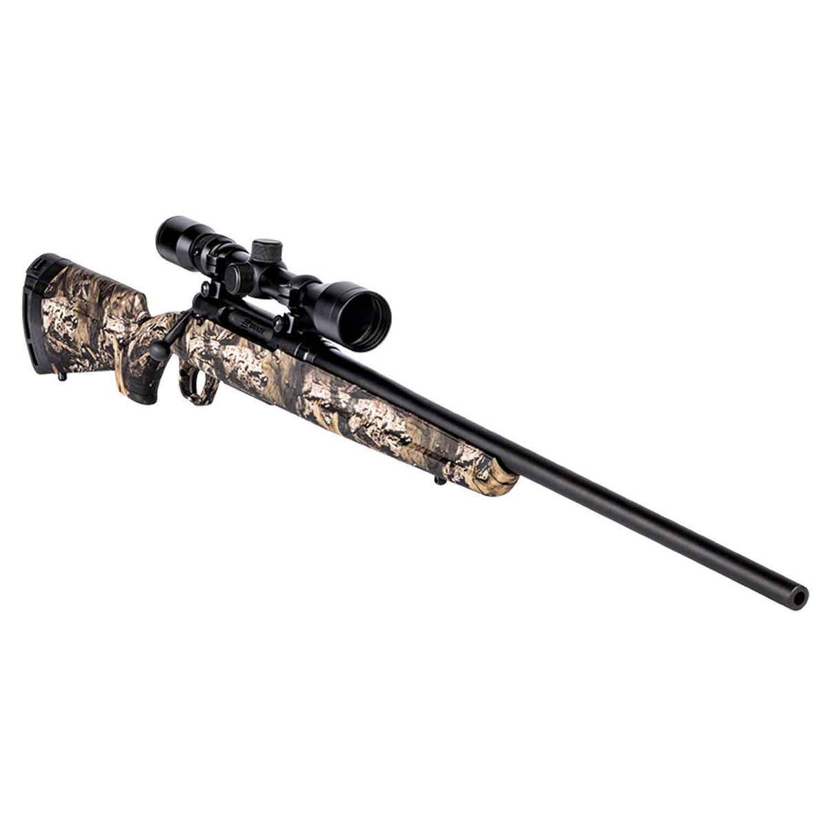 Savage Arms Axis XP Scoped Black/Camo Bolt Action Rifle - 350 Legend - Mossy Oak Break-Up Country Savage Arms Axis XP Scoped Black/Camo Bolt Action Rifle - 350 Legend - Mossy Oak Break-Up Country