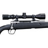 Savage Arms Axis XP Scoped Stainless/Black Bolt Action Rifle - 22-250 Remington - Matte Black