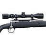 Savage Arms Axis XP Scoped Stainless/Black Bolt Action Rifle - 7mm-08 Remington - Matte Black