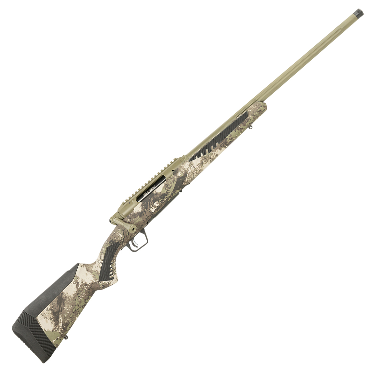 Savage Arms Impulse Big Game 243 Winchester Hazel Green Cerakote Bolt Action Rifle - 22in - Camo Savage Arms Impulse Big Game 243 Winchester Hazel Green Cerakote Bolt Action Rifle - 22in - Camo