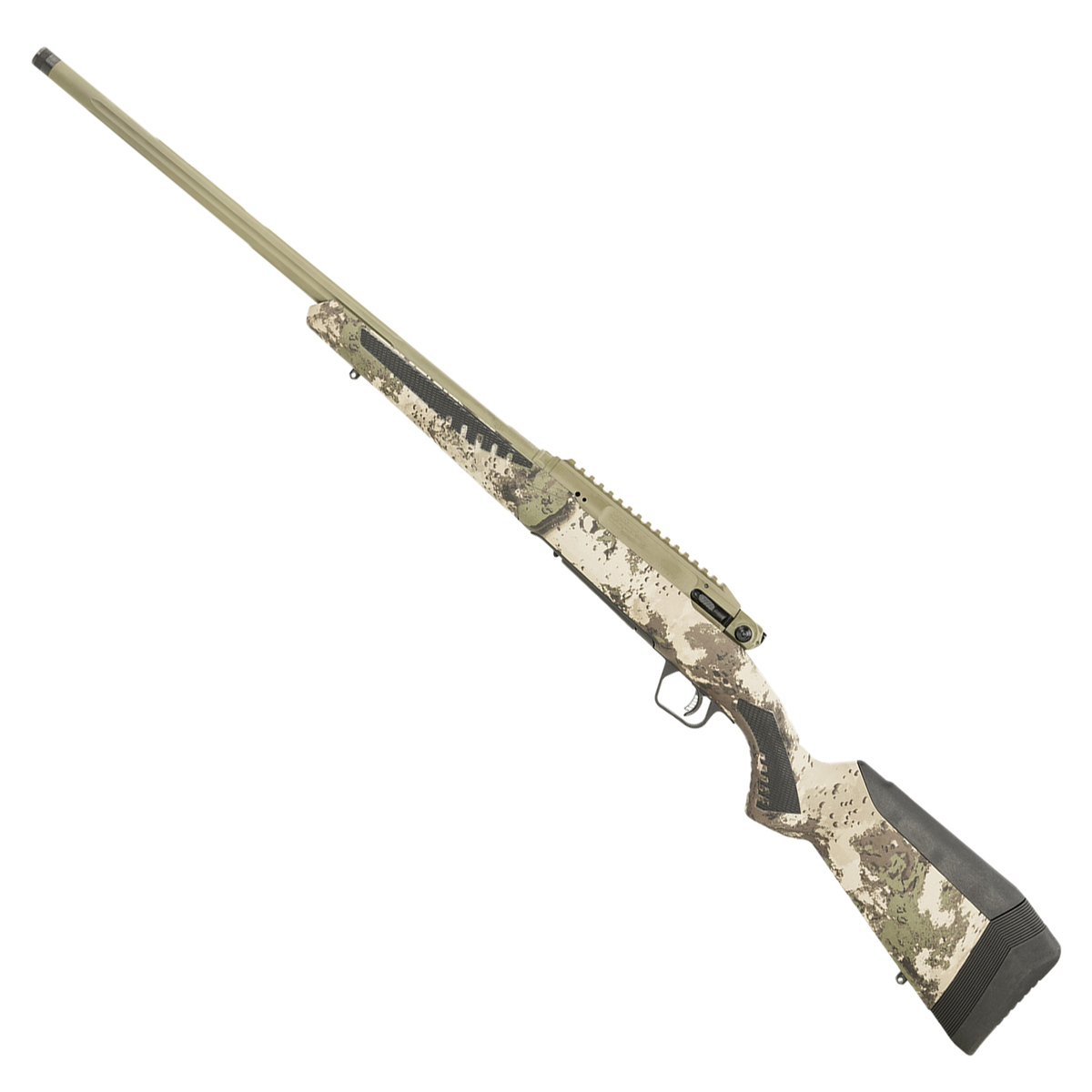 Savage Arms Impulse Big Game 243 Winchester Hazel Green Cerakote Bolt Action Rifle - 22in - Camo Savage Arms Impulse Big Game 243 Winchester Hazel Green Cerakote Bolt Action Rifle - 22in - Camo