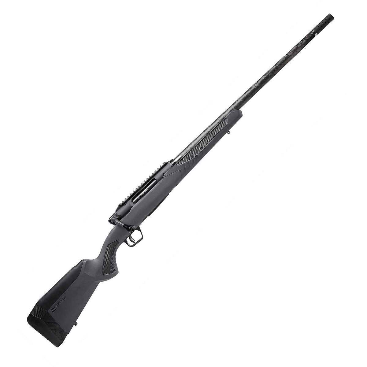 Savage Arms Impulse Mountain Hunter 7mm Remington Magnum Black Cerakote Bolt Action Rifle - 24in - Gray Savage Arms Impulse Mountain Hunter 7mm Remington Magnum Black Cerakote Bolt Action Rifle - 24in - Gray