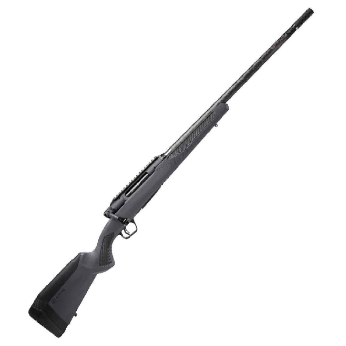 Savage Arms Impulse Mountain Hunter Matte Black Bolt Action Rifle - 28 Nosler - 24in - Gray Savage Arms Impulse Mountain Hunter Matte Black Bolt Action Rifle - 28 Nosler - 24in - Gray