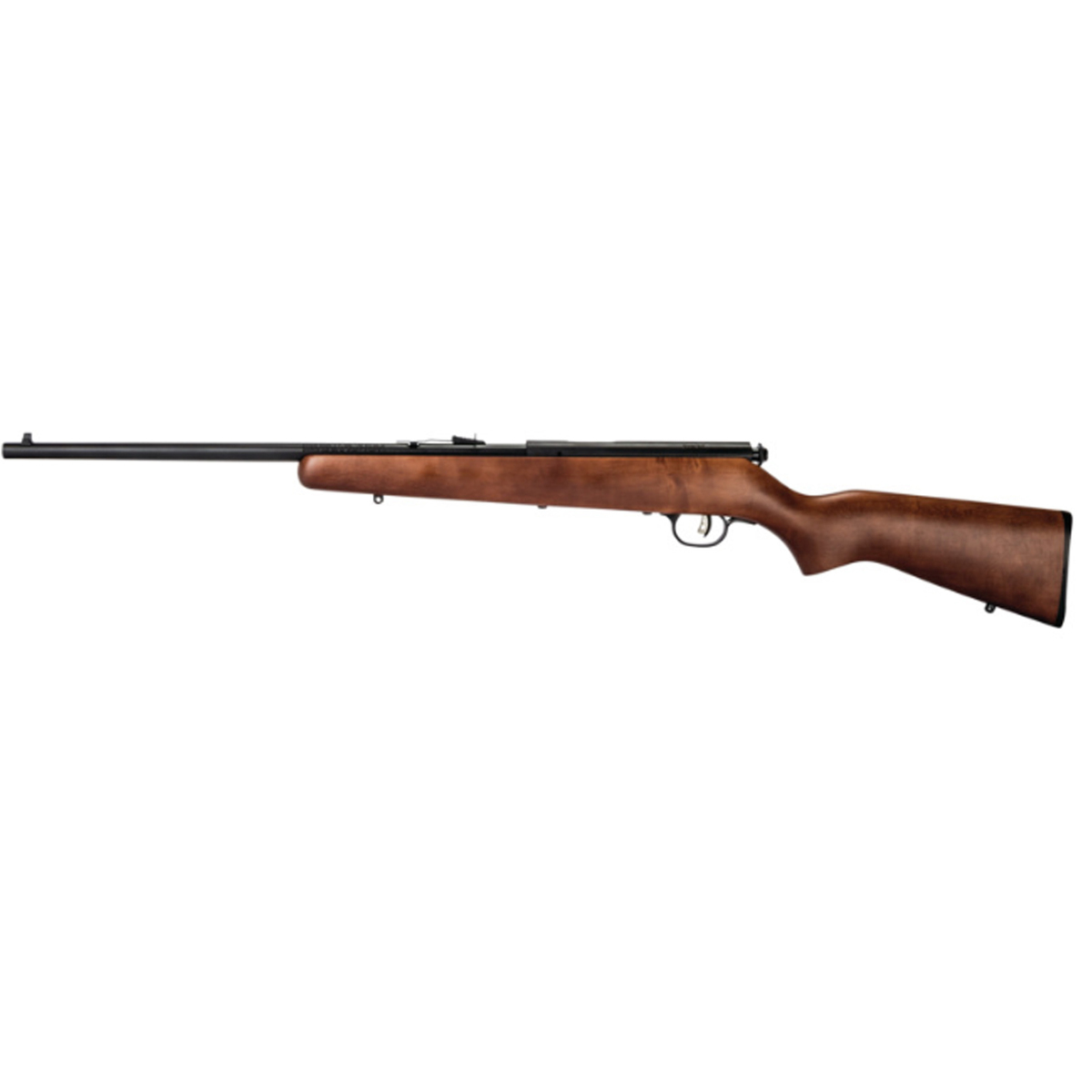 Savage Arms Mark I G Compact Satin Blued Bolt Action Rifle - 22 Long Rifle - 19in - Brown Savage Arms Mark I G Compact Satin Blued Bolt Action Rifle - 22 Long Rifle - 19in - Brown