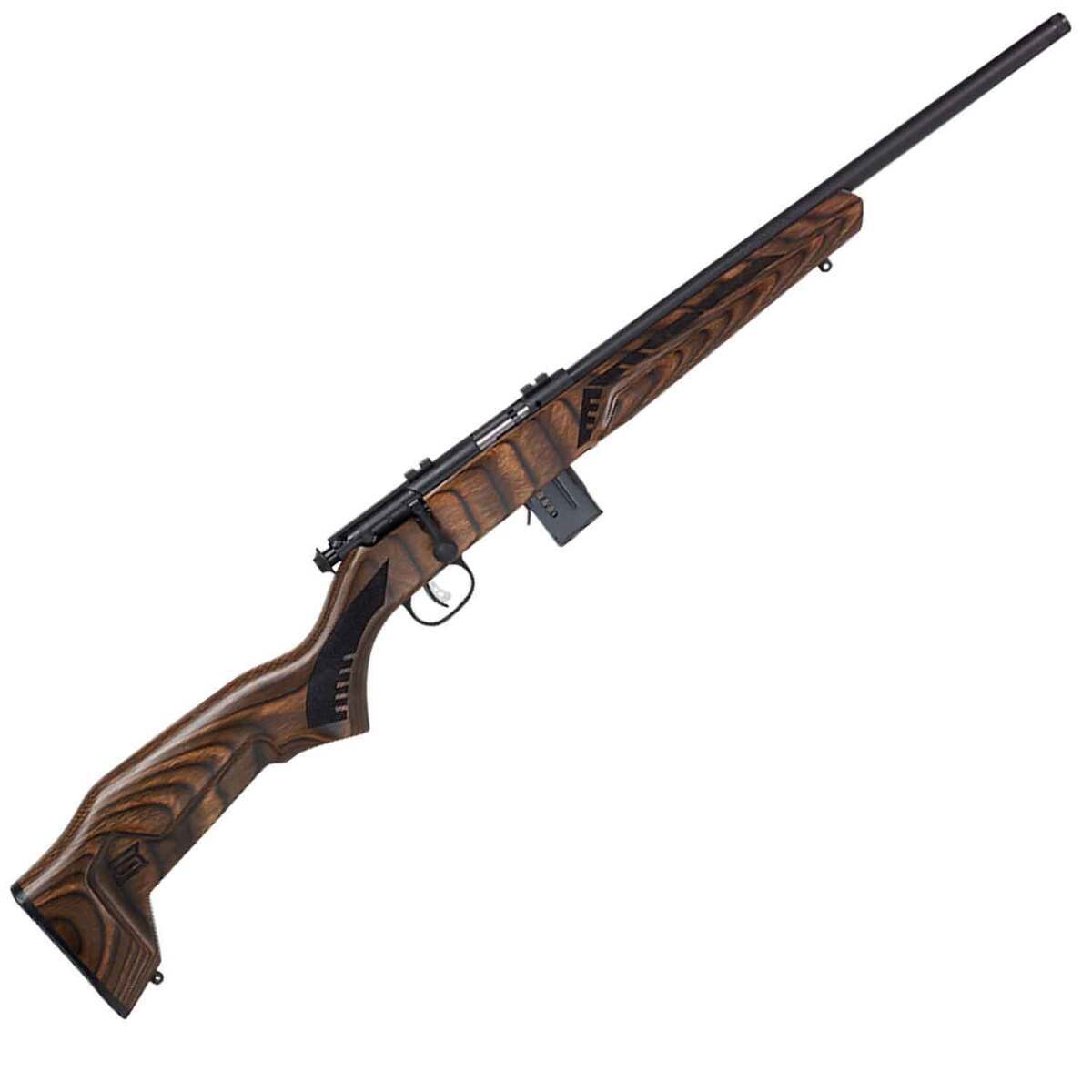 Savage Arms Mark II Boyd's Minimalist Natural Brown Laminate Bolt Action Rifle - 22 WMR (22 Mag) - 18in - Brown Savage Arms Mark II Boyd's Minimalist Natural Brown Laminate Bolt Action Rifle - 22 WMR (22 Mag) - 18in - Brown