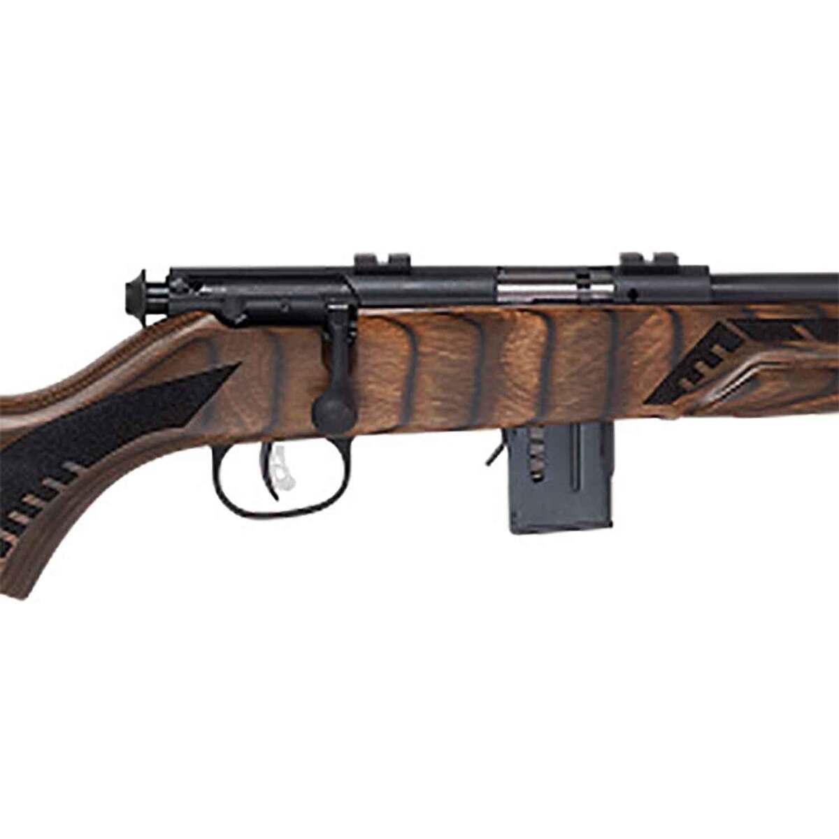 Savage Arms Mark II Boyd's Minimalist Natural Brown Laminate Bolt Action Rifle - 22 WMR (22 Mag) - 18in - Brown Savage Arms Mark II Boyd's Minimalist Natural Brown Laminate Bolt Action Rifle - 22 WMR (22 Mag) - 18in - Brown