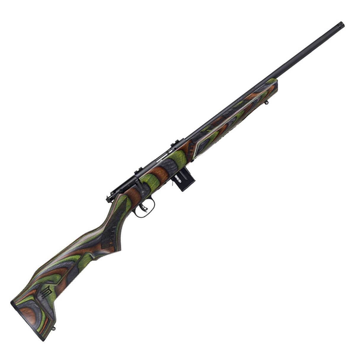 Savage Arms Mark ll Minimalist Matte Black Bolt Action Rifle - 22 WMR (22 Mag) - 18in - Camo Savage Arms Mark ll Minimalist Matte Black Bolt Action Rifle - 22 WMR (22 Mag) - 18in - Camo
