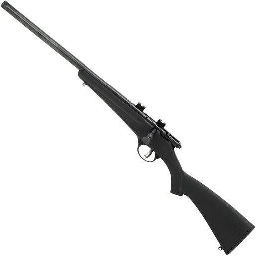 Savage Arms Rascal FLV-SR 22 Long Rifle Blued Left Hand Single Shot – 16.125in – Black