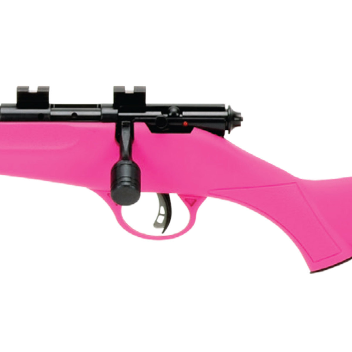 Savage Arms Rascal FLV-SR Left Hand Blued/Pink Single Shot Rifle - 22 Long Rifle - 16.125in - Pink Savage Arms Rascal FLV-SR Left Hand Blued/Pink Single Shot Rifle - 22 Long Rifle - 16.125in - Pink