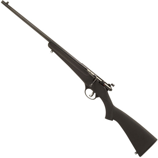 Savage Arms Rascal 22 Long Rifle Left Hand Blued Single Shot Rifle – 16.125in – Black
