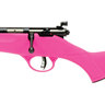 Savage Arms Rascal Left Hand Blued/Pink Single Shot Rifle - 22 Long Rifle - 16.125in - Pink