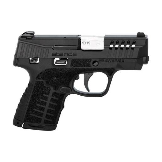 Savage Arms Savage Stance 9mm Luger 3.2in Black Pistol -  8+1 Rounds - Black image