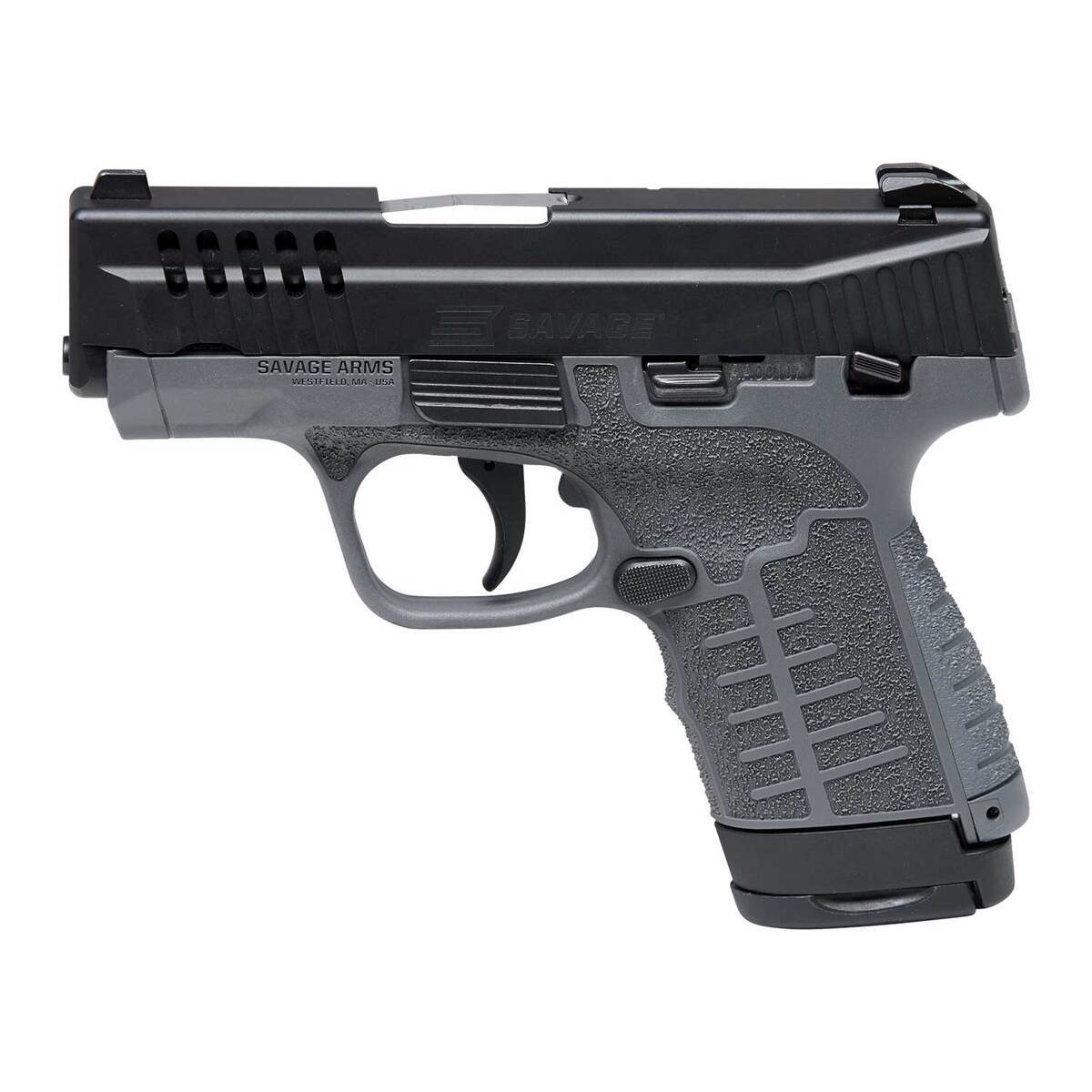 Savage Arms Savage Stance 9mm Luger 3.2in Gray Pistol - 8+1 Rounds - Gray Savage Arms Savage Stance 9mm Luger 3.2in Gray Pistol - 8+1 Rounds - Gray