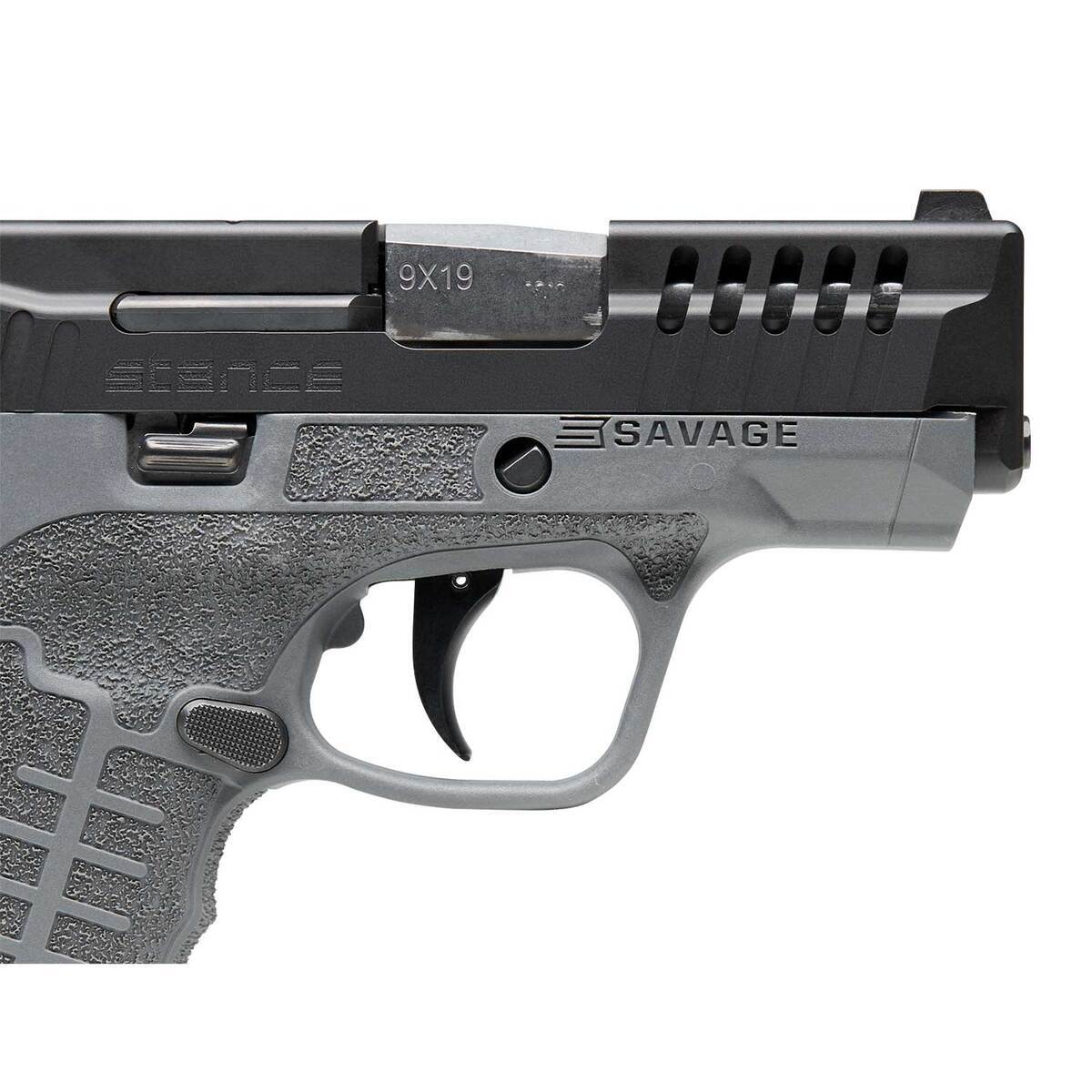 Savage Arms Savage Stance 9mm Luger 3.2in Gray Pistol - 8+1 Rounds - Gray Savage Arms Savage Stance 9mm Luger 3.2in Gray Pistol - 8+1 Rounds - Gray