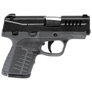 Savage Arms Stance 9mm Luger 3.2in Stainless Steel Black/Gray Pistol - 10+1 Rounds