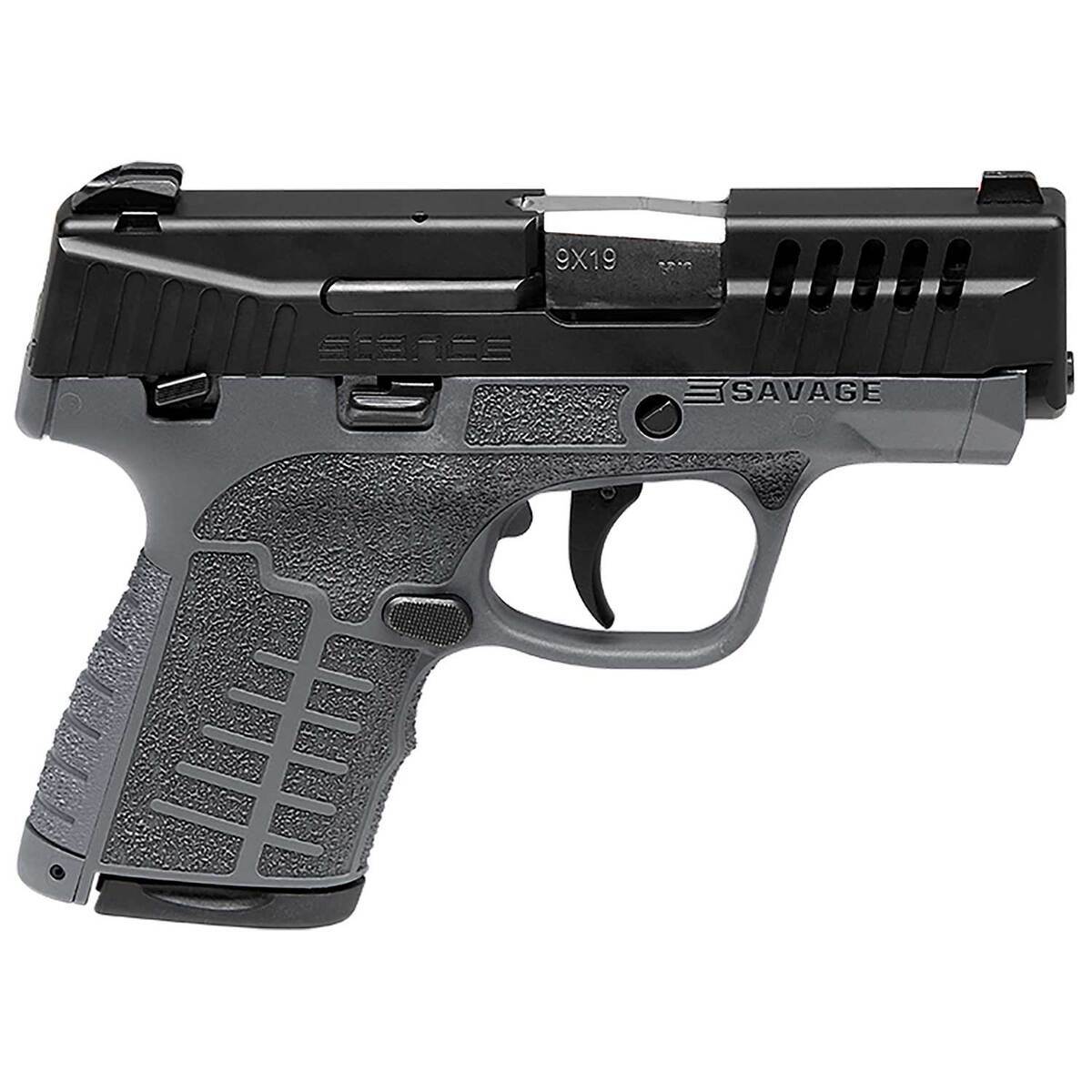 Savage Arms Stance 9mm Luger 3.2in Stainless Steel Black/Gray Pistol - 10+1 Rounds - Gray Savage Arms Stance 9mm Luger 3.2in Stainless Steel Black/Gray Pistol - 10+1 Rounds - Gray