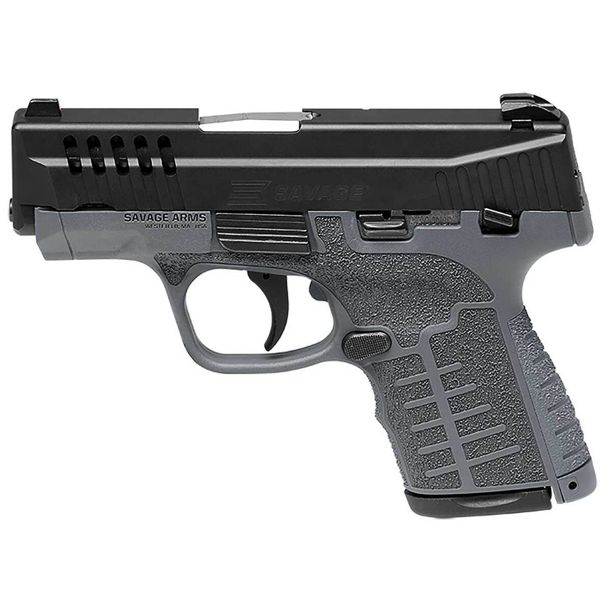Savage Arms Stance 9mm Luger 3.2in Stainless Steel Black/Gray Pistol - 10+1 Rounds - Gray Savage Arms Stance 9mm Luger 3.2in Stainless Steel Black/Gray Pistol - 10+1 Rounds - Gray