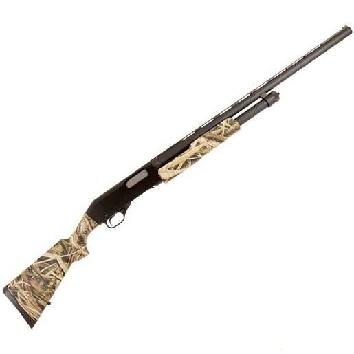 Savage Arms Stevens 320 Field Compact Blued/Mossy Oak Shadow Grass Blades Camouflage 12 Gauge 3in Pump Shotgun - 26in - Camo image
