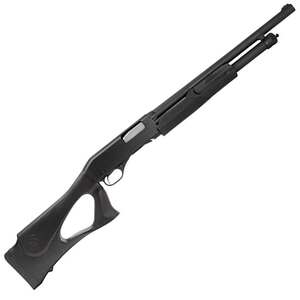 Savage Arms Stevens 320 Security Matte Black 20 Gauge 3in Pump Action Shotgun - 18.5in