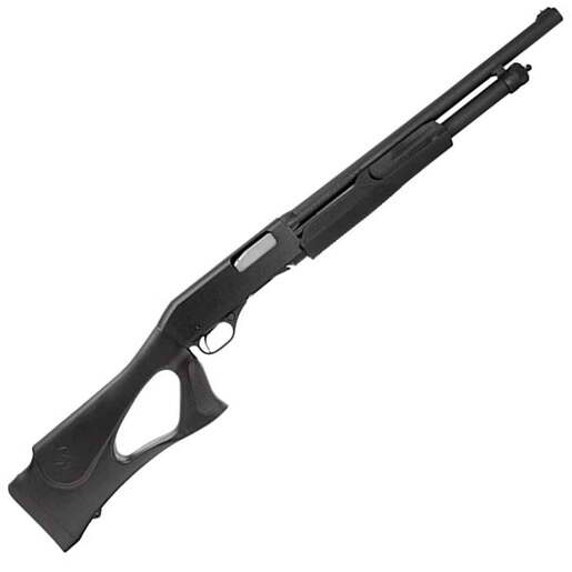 Savage Arms Stevens 320 Security 20 Gauge 3in Matte Black Pump Action Shotgun – 18.5in – Black