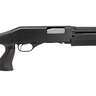 Savage Arms Stevens 320 Security Matte Black 20 Gauge 3in Pump Action Shotgun - 18.5in - Black