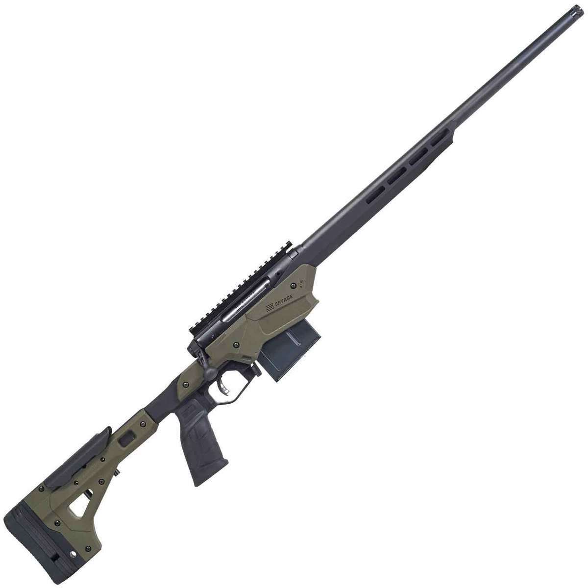 Savage Axis II Precision Matte Black Bolt Action Rifle - 223 Remington - 22in - OD Green Savage Axis II Precision Matte Black Bolt Action Rifle - 223 Remington - 22in - OD Green