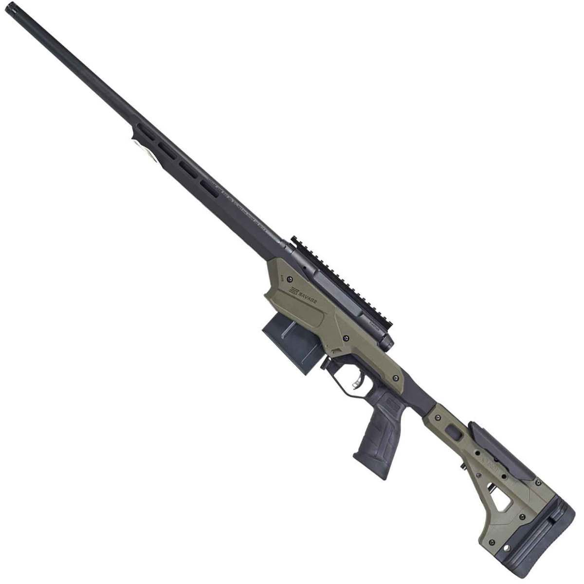Savage Axis II Precision OD Green/Matte Black Bolt Action Rifle - 308 Winchester Savage Axis II Precision OD Green/Matte Black Bolt Action Rifle - 308 Winchester