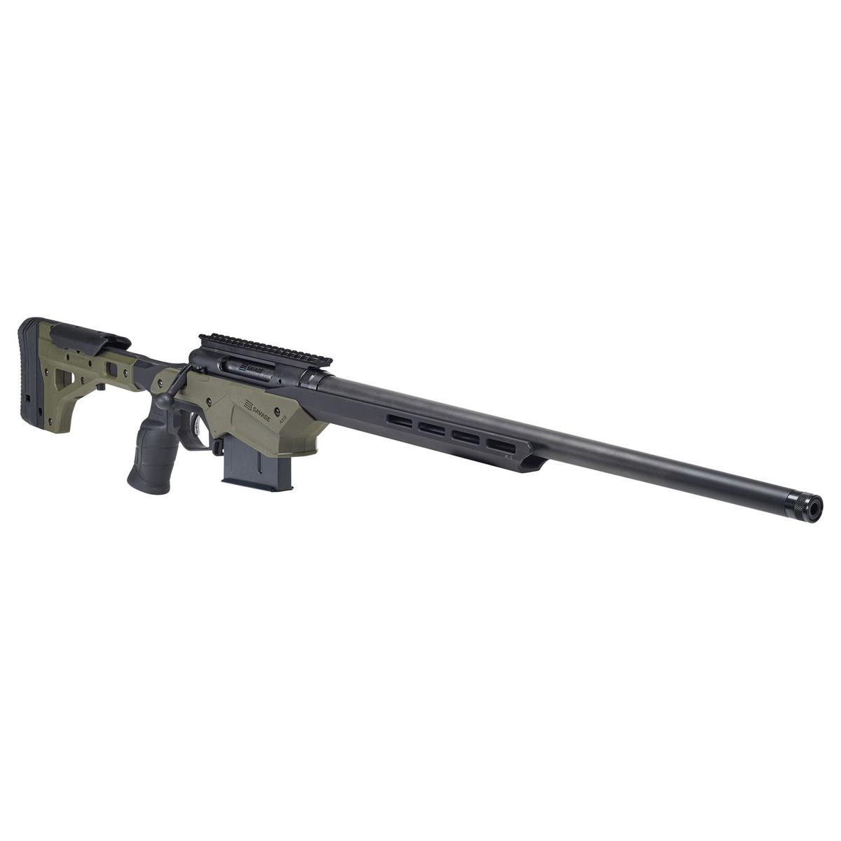 Savage Axis II Precision OD Green/Matte Black Bolt Action Rifle - 308 Winchester Savage Axis II Precision OD Green/Matte Black Bolt Action Rifle - 308 Winchester
