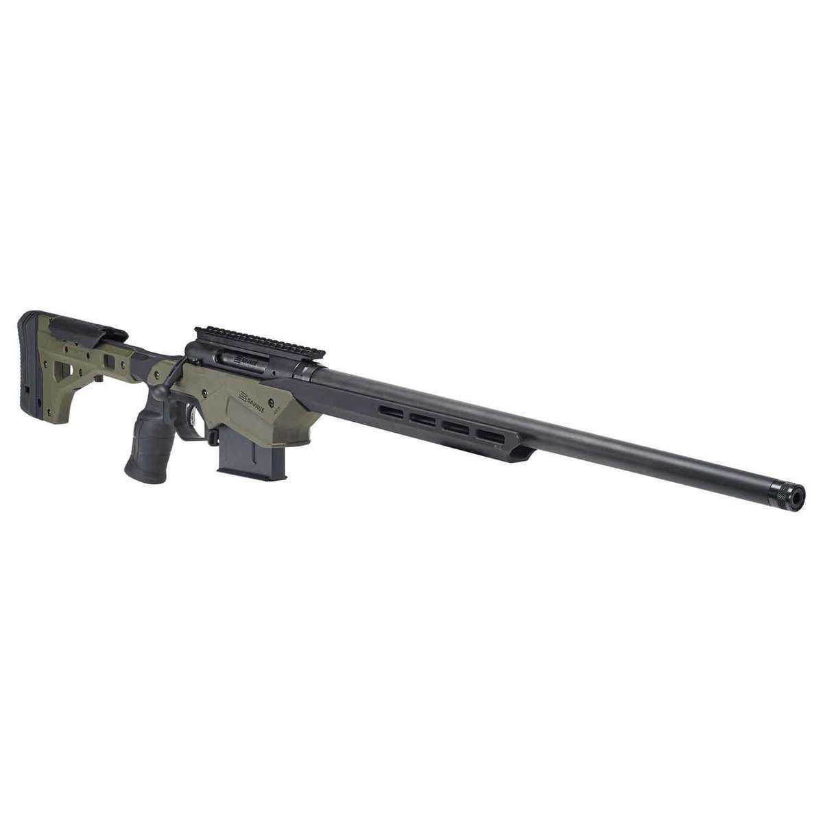 Savage Axis II Precision OD Green/Matte Black Bolt Action Rifle - 6.5 Creedmoor Savage Axis II Precision OD Green/Matte Black Bolt Action Rifle - 6.5 Creedmoor