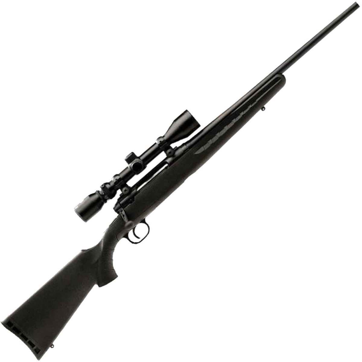 Savage Axis XP Compact With Scope 1:9.25in Black Bolt Action Rifle - 243 Winchester - 20in - 3+1 Rounds - Black Savage Axis XP Compact With Scope 1:9.25in Black Bolt Action Rifle - 243 Winchester - 20in - 3+1 Rounds - Black