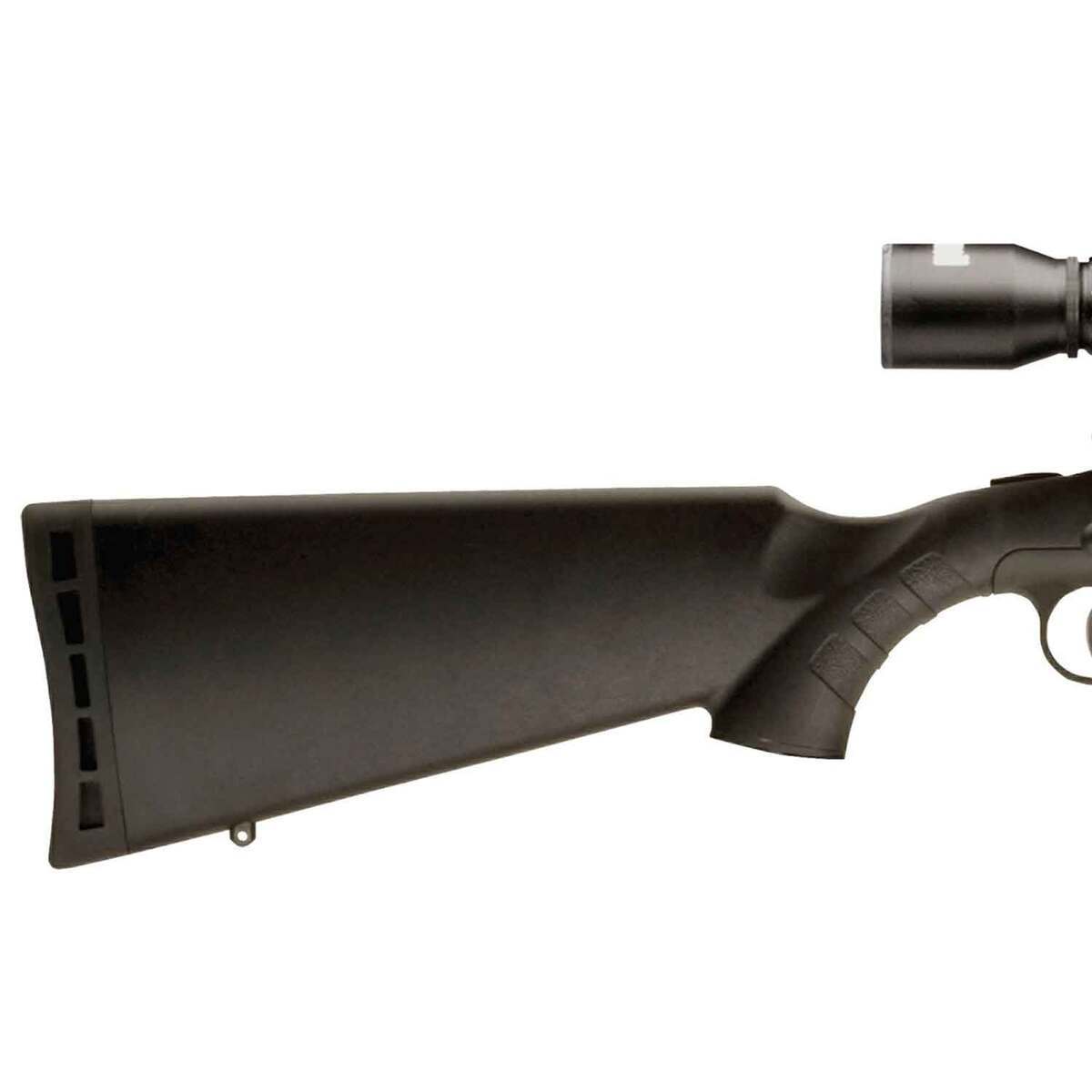 Savage Axis XP Scope Combo Bushnell 4-12x40mm Matte Black Bolt Action Rifle - 223 Remington - 22in - Matte Black Savage Axis XP Scope Combo Bushnell 4-12x40mm Matte Black Bolt Action Rifle - 223 Remington - 22in - Matte Black
