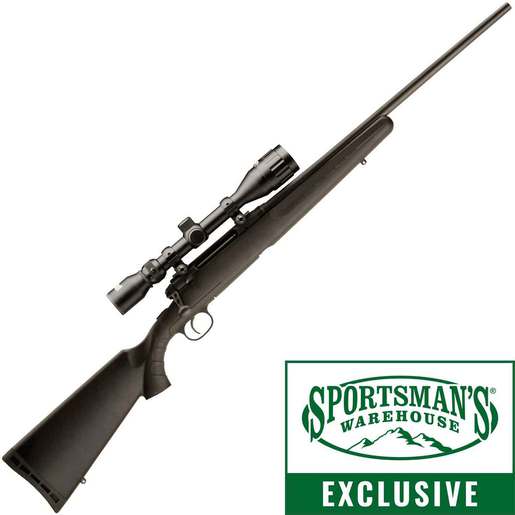 Savage Axis XP Scope Combo Bushnell 4-12x40mm Matte Black Bolt Action Rifle - 350 Legend - Matte Black image