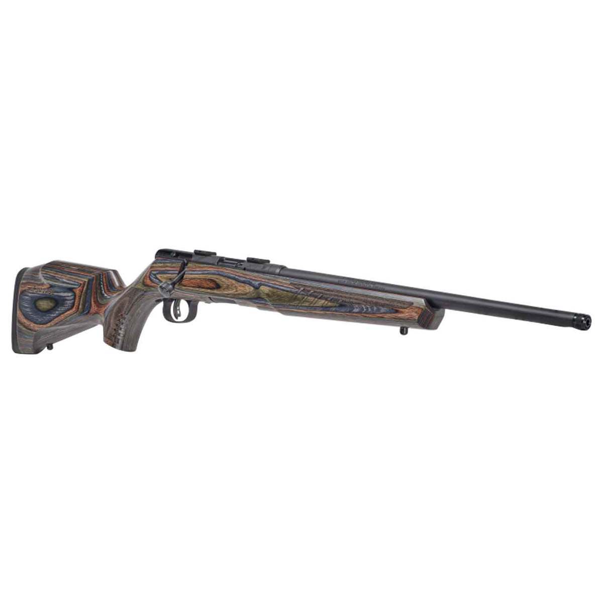 Savage B17 BNS-SR Matte Black/Matte Forest Green Bolt Action Rifle - 17 HMR - Matte Forest Green Savage B17 BNS-SR Matte Black/Matte Forest Green Bolt Action Rifle - 17 HMR - Matte Forest Green