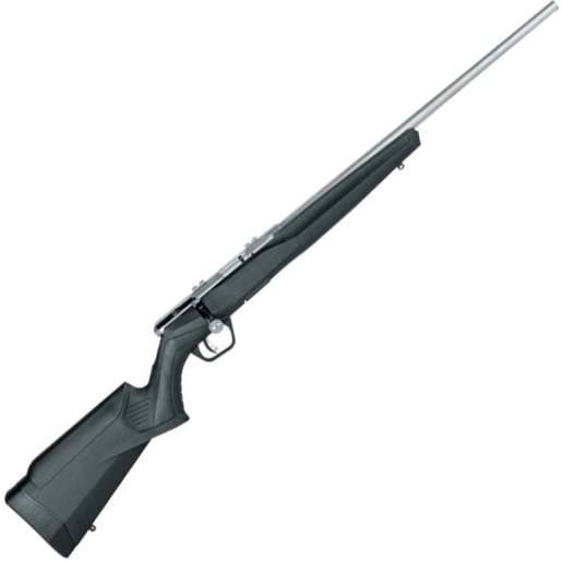 Savage Arms B17 FVSS Stainless  Bolt Action Rifle - 17 HMR - 21in - Black image