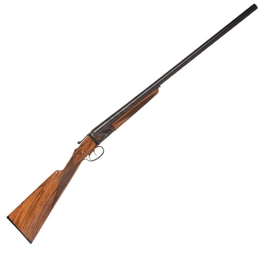 Savage Fox A Grade Blued/Walnut 12 Gauge 3in Side by Side Shotgun - 28in - Used - Brown/Black image